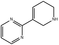 2-(1,2,5,6-tetrahydropyridin-3-yl)pyrimidine hydrochloride 구조식 이미지