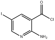 2-aMino-5-iodonicotinoyl chloride 구조식 이미지