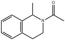 1-(1-methyl-3,4-dihydro-1H-isoquinolin-2-yl)ethanone 구조식 이미지