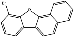 10-Bromonaphtho[1,2-b]benzofuran 구조식 이미지