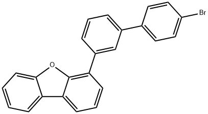 4-(4'-bromo-[1,1'-biphenyl]-3-yl)dibenzo[b,d]furan 구조식 이미지