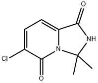 6-Chloro-3,3-dimethyl-2,3-dihydroimidazo[1,5-a]pyridine-1,5-dione Structure