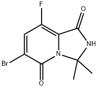 6-Bromo-8-fluoro-3,3-dimethyl-2,3-dihydroimidazo[1,5-a]pyridine-1,5-dione Structure