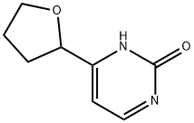 4-(tetrahydrofuran-2-yl)pyrimidin-2-ol Structure