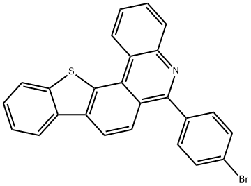1850407-13-4 6-(4-Bromo-phenyl)-13-thia-5-aza-indeno[1,2-c]phenanthrene