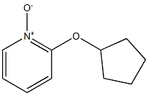 2-(cyclopentyloxy)pyridin-1-ium-1-olate Structure