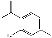 5-methyl-2-(prop-1-en-2-yl)phenol Structure
