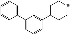 4-(3-phenylphenyl)piperidine Structure