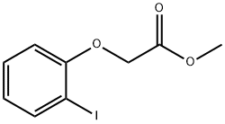 Acetic acid, 2-(2-iodophenoxy)-, methyl ester Structure