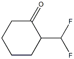 2-(Difluoromethyl)cyclohexan-1-one Structure