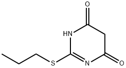 2-(propylsulfanyl)-1,4,5,6-tetrahydropyrimidine-4,6-dione Structure