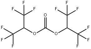 Bis(hexafluoroisopropyl) carbonate 구조식 이미지