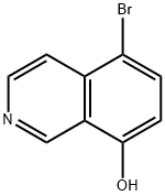 5-bromoisoquinolin-8-ol 구조식 이미지