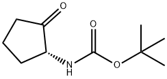 tert-butyl (R)-(2-oxocyclopentyl)carbamate Structure