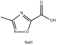 sodium 3-methyl-1,2,4-oxadiazole-5-carboxylate Structure