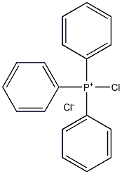 chloro(triphenyl)phosphonium chloride 구조식 이미지
