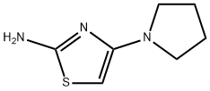 2-Amino-4-(pyrrolidino)thiazole Structure