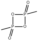 1,3,2,4-Dioxadiphosphetane, 2,4-dimethyl-, 2,4-dioxide 구조식 이미지