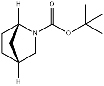 tert-butyl (1S,4R)-2-azabicyclo[2.2.1]heptane-2-carboxylate 구조식 이미지