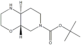 tert-butyl (4aS,8aS)-octahydro-6H-pyrido[3,4-b][1,4]oxazine-6-carboxylate Structure