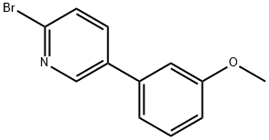 2-Bromo-5-(3-methoxyphenyl)pyridine Structure