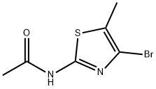 N-(4-Bromo-5-methyl-1,3-thiazol-2-yl)acetamide Structure