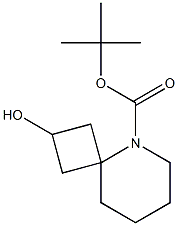 tert-butyl 2-hydroxy-5-azaspiro[3.5]nonane-5-carboxylate Structure