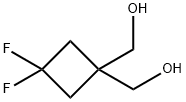 [3,3-difluoro-1-(hydroxymethyl)cyclobutyl]methanol Structure