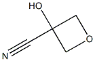 3-hydroxyoxetane-3-carbonitrile 구조식 이미지