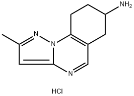 2-methyl-6H,7H,8H,9H-pyrazolo[1,5-a]quinazolin-7-amine dihydrochloride Structure