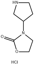 3-(pyrrolidin-3-yl)oxazolidin-2-one hydrochloride Structure