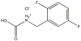 (S)-carboxy(2,5-difluorophenyl)methanaminium chloride Structure