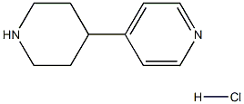 4-(Piperidin-4-yl)pyridine hydrochloride Structure