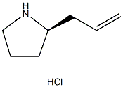 (R)-2-allylpyrrolidine hydrochloride 구조식 이미지