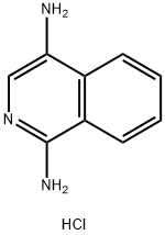 isoquinoline-1,4-diamine dihydrochloride 구조식 이미지