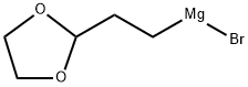 2-(1,3-Dioxolan-2-yl)ethylmagnesium bromide Structure