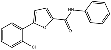 5-(2-chlorophenyl)-N-phenylfuran-2-carboxamide Structure