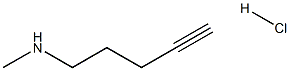 N-methylpent-4-yn-1-amine hydrochloride Structure