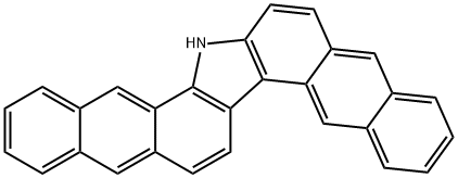 6H-Dinaphtho[2,3-a:2',3'-g]carbazole Structure