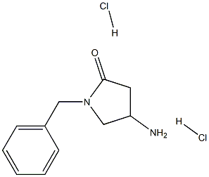 4-Amino-1-benzylpyrrolidin-2-one dihydrochloride Structure