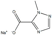 sodium 1-methyl-1H-1,2,4-triazole-5-carboxylate Structure