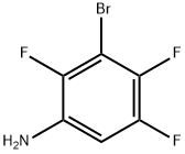 3-bromo-2,4,5-trifluoroaniline Structure