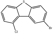 Dibenzothiophene, 8-bromo-1-chloro- Structure