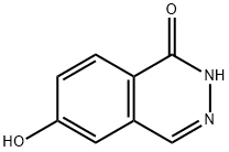 6-HYDROXY-1,2-DIHYDROPHTHALAZIN-1-ONE 구조식 이미지