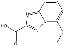 5-isopropyl-[1,2,4]triazolo[1,5-a]pyridine-2-carboxylic acid Structure