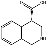 (4S)-1,2,3,4-tetrahydroisoquinoline-4-carboxylic acid Structure