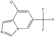 8-chloro-6-(trifluoromethyl)imidazo[1,5-a]pyridine 구조식 이미지