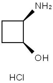 cis-2-Amino-cyclobutanol hydrochloride Structure