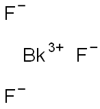 berkelium trifluoride Structure