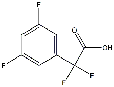 (3,5-Difluorophenyl)-difluoroacetic acid 구조식 이미지